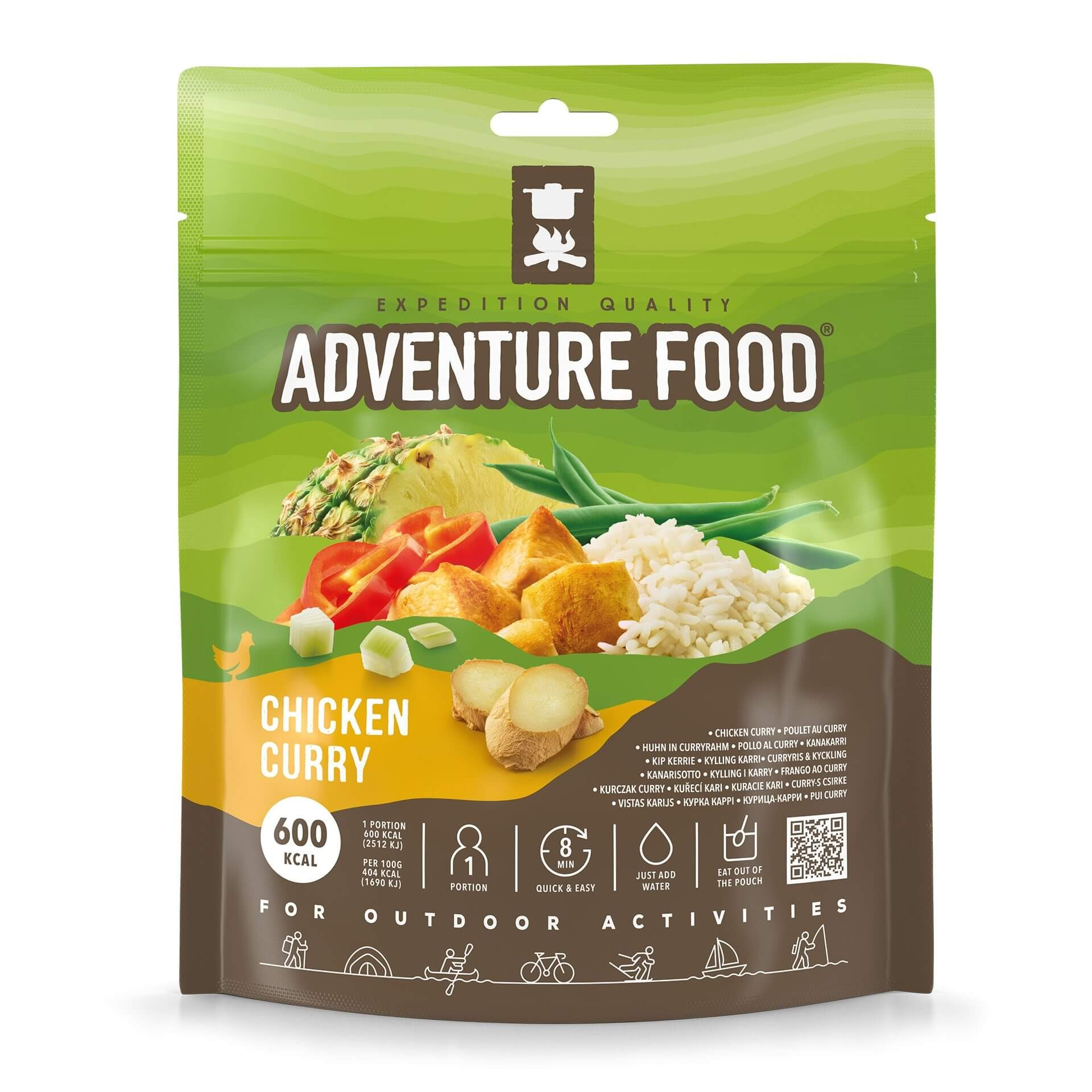 ADVENTURE FOOD - Chicken Curry étel