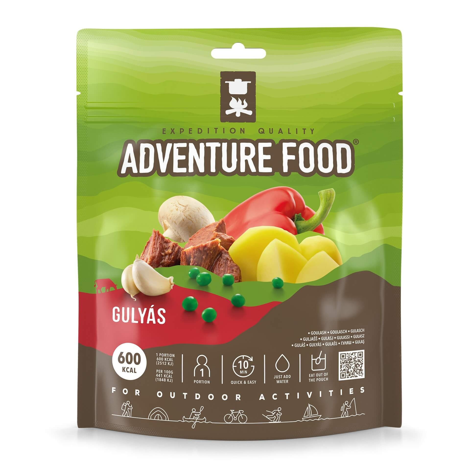 ADVENTURE FOOD - Gulyas étel