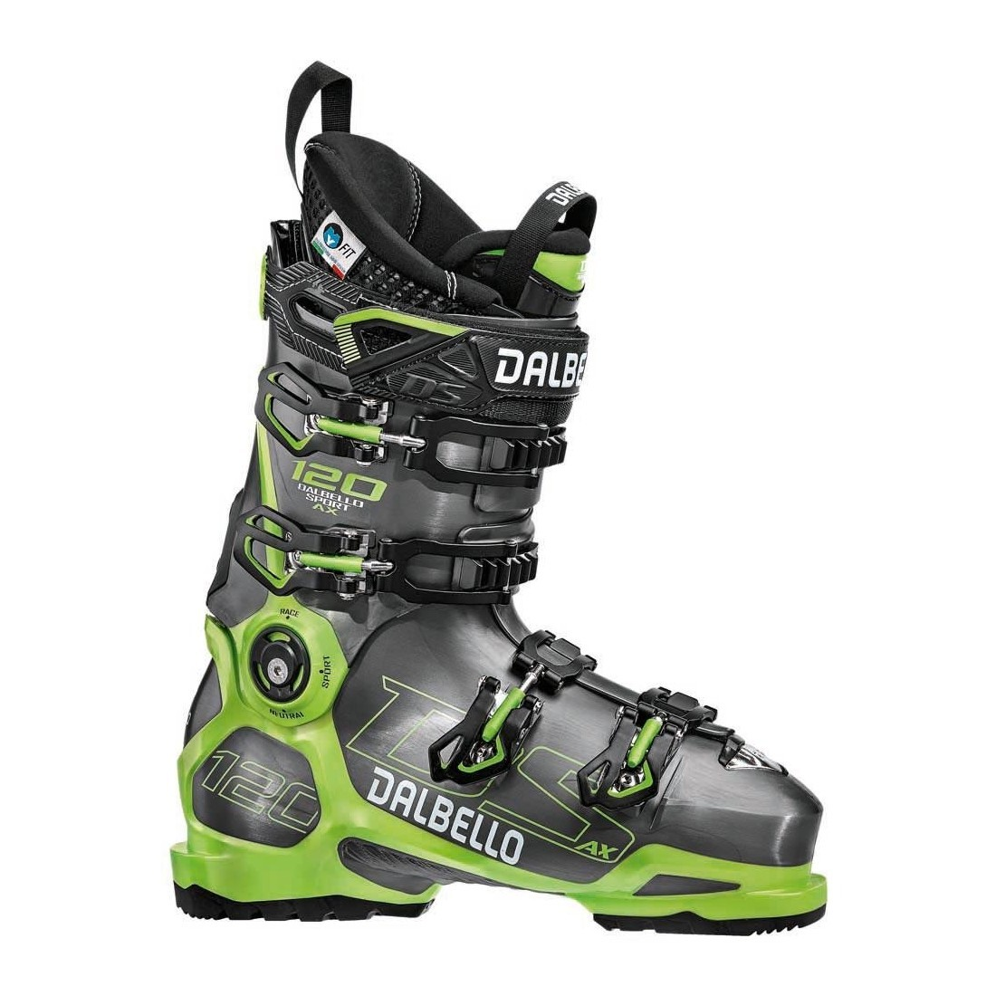 DALBELLO DS AX 120 anthracite/green sícipő