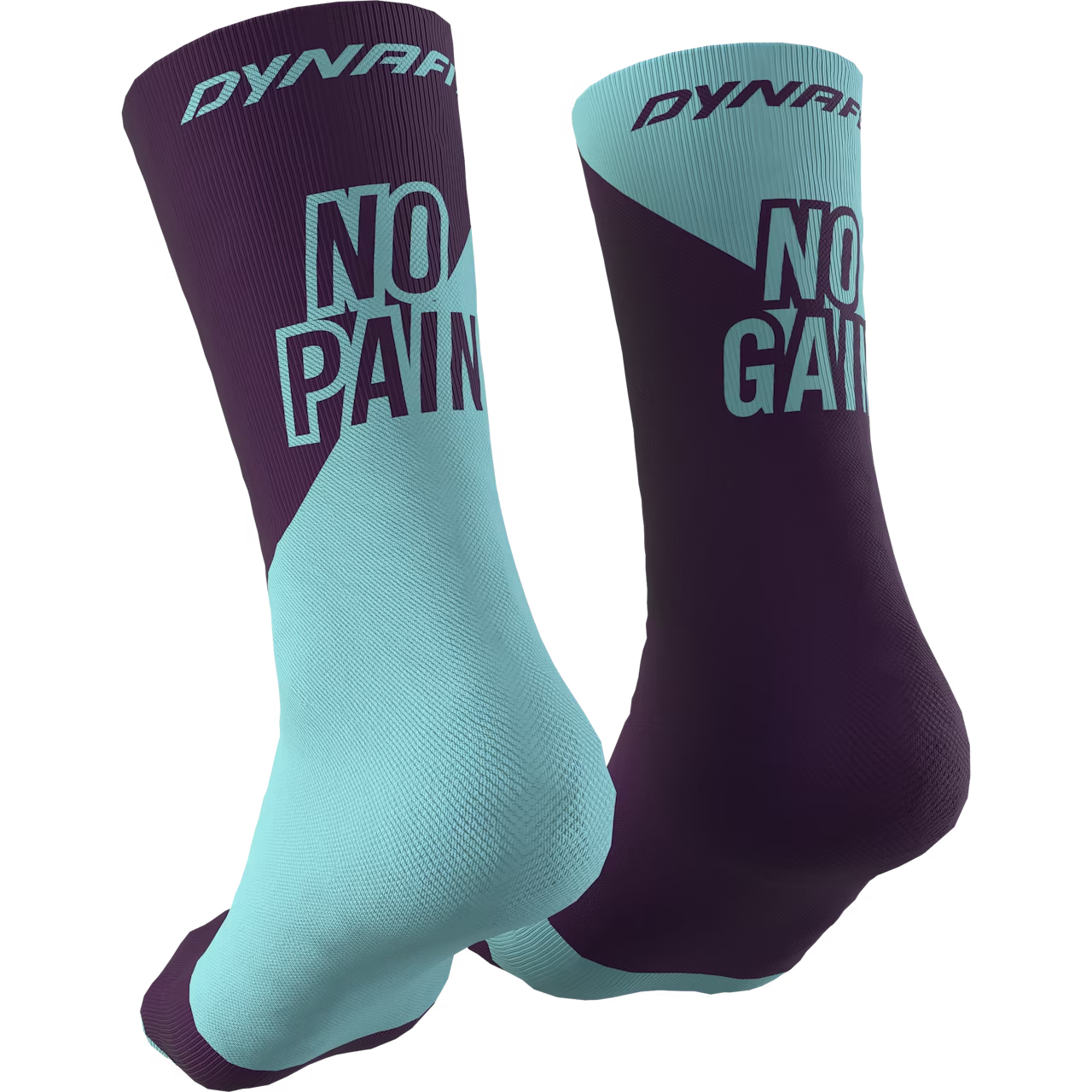 zokni DYNAFIT No Pain No Gain purple blue