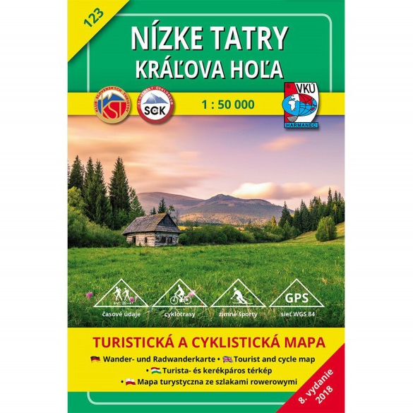 mapa Nízke Tatry - Kráľova hoľa