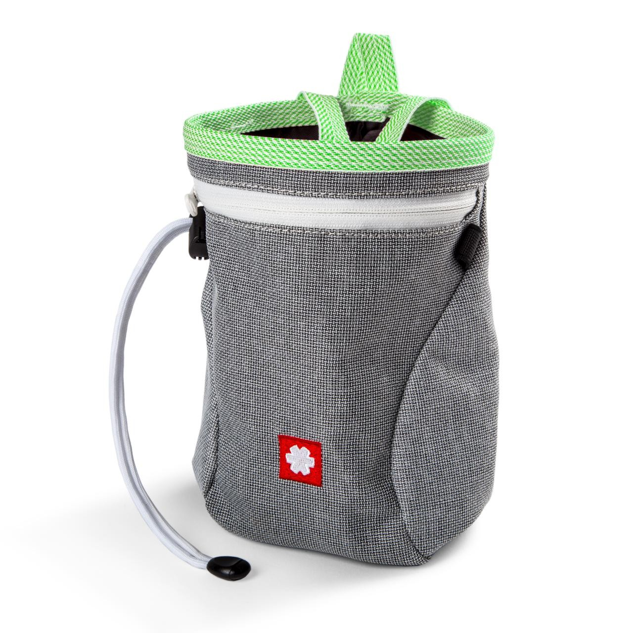 OCÚN Dusty ECO + belt chalkbag gray/green magnéziazsák