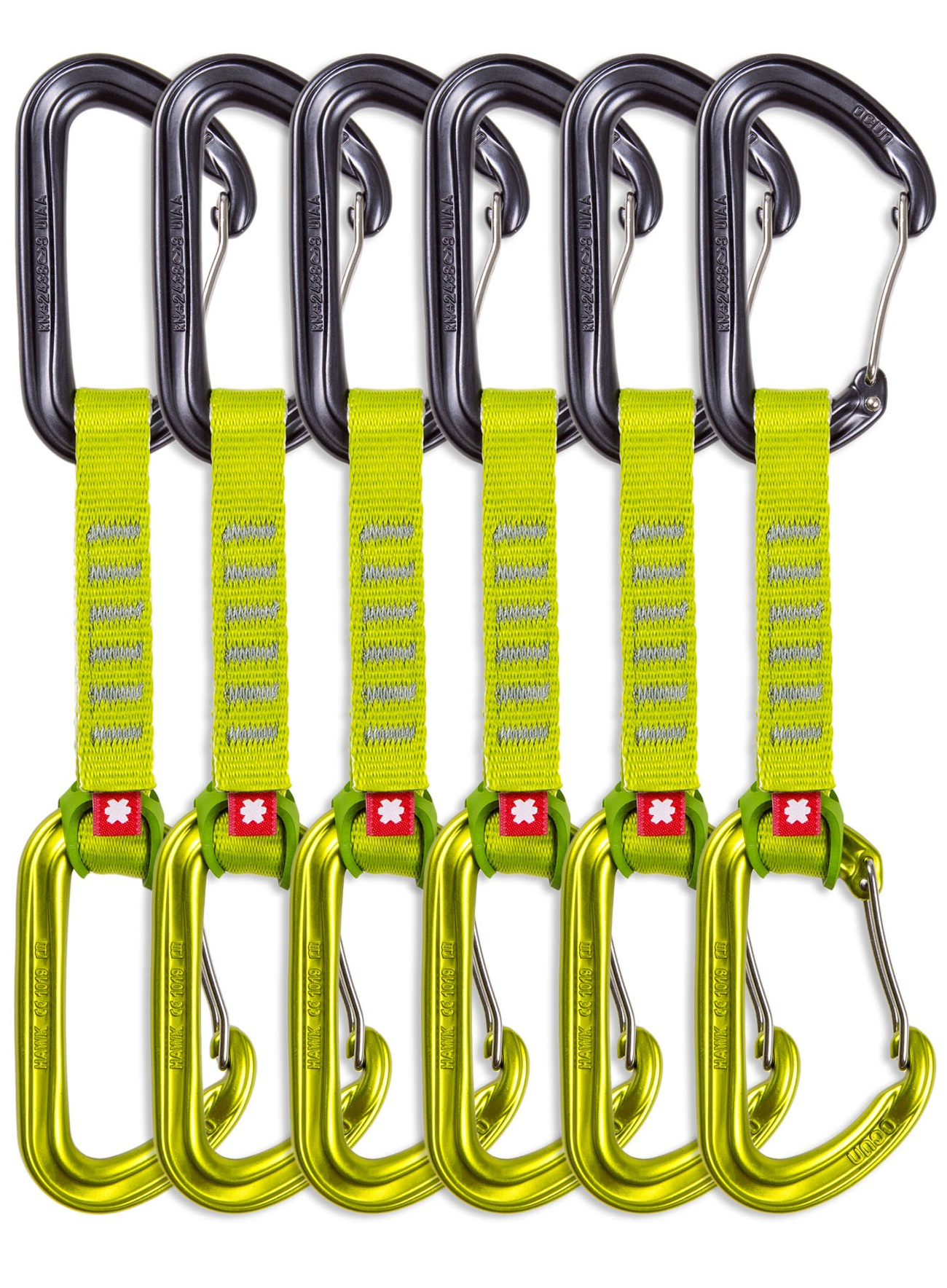 OCÚN Hawk QD Wire ECO-PES 16mm 10cm 6-pack green