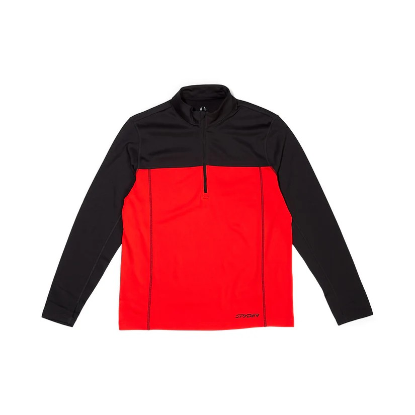 SPYDER Mens Charger 1/2 Zip red termo alsóruházat (M)